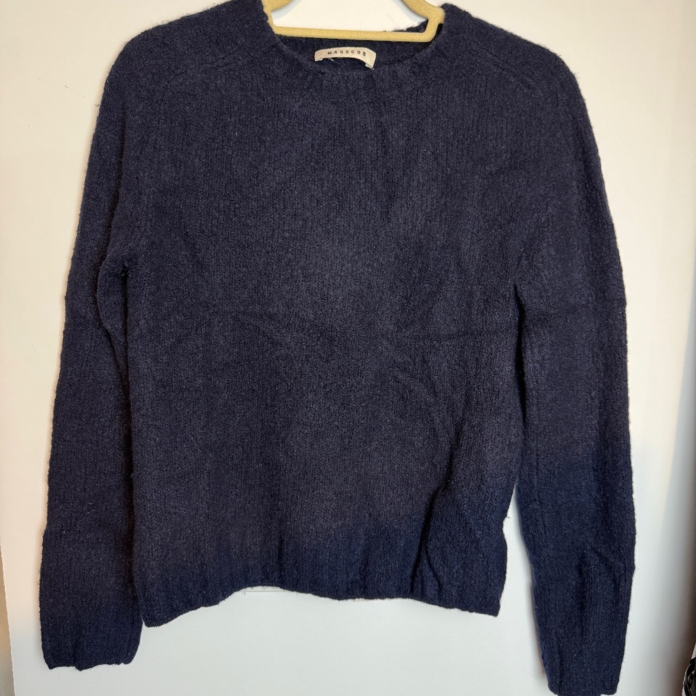 MASSCOB Black Sweater – Size Small